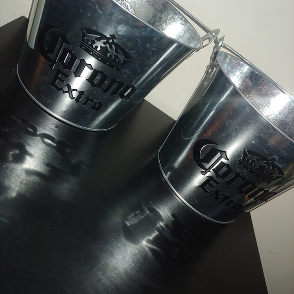 Corona Other Corona Beer Bucket Set Of 2 Buckets Bottle Opener